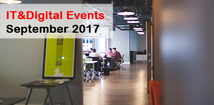 IT&Digital Events in September 2017