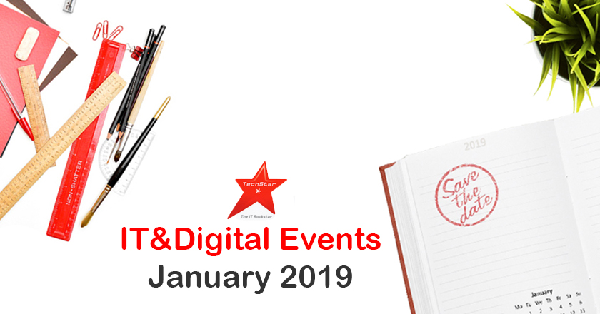 IT&Digital Events in January 2019