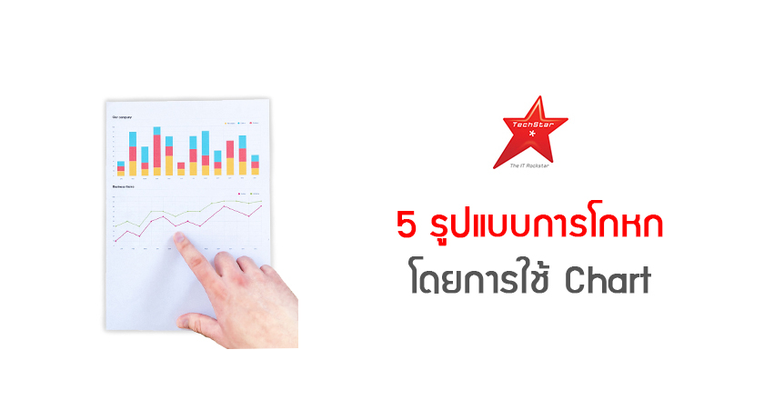 5 รูปแบบการโกหก โดยการใช้ Chart
