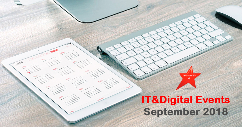 IT&Digital Events in September 2018