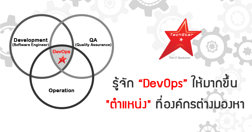 รู้จัก “DevOps” ให้มากขึ้น "ตำแหน่ง" ที่องค์กรต่างมองหา