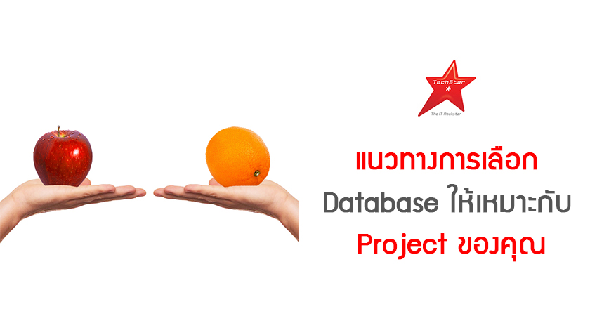 แนวทางการเลือก Database ให้เหมาะกับ Project ของคุณ