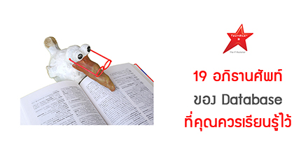 19 อภิธานศัพท์ของ Database ที่คุณควรเรียนรู้ไว้