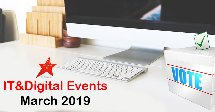 IT&Digital Events in March 2019